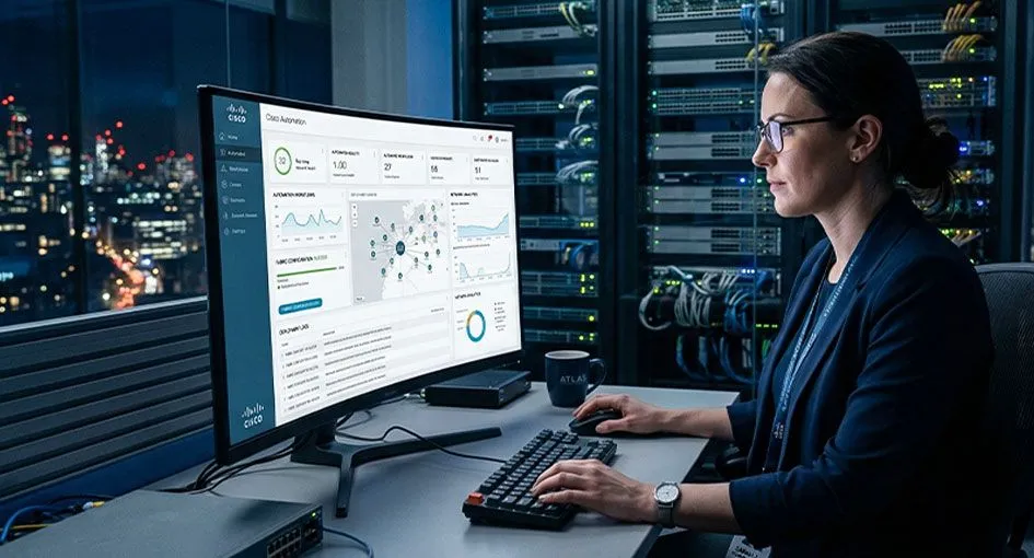 Automação Cisco: gestão de redes eficiente e invisível