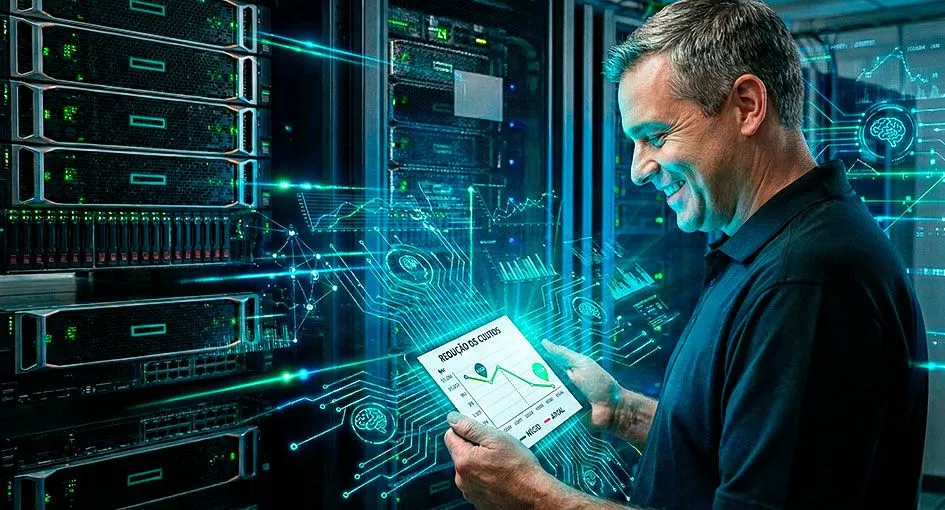 Otimização de custos: IA da HPE Networking na prática