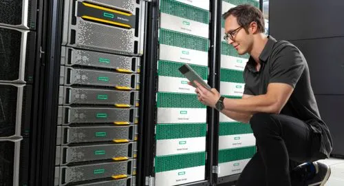 Migração de dados sensíveis para servidores on-premises HPE